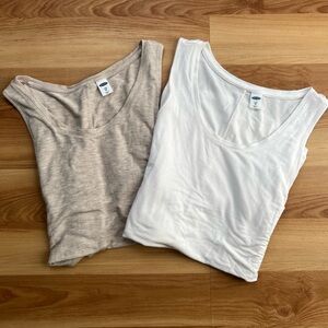 BUNDLE OF 2 Old Navy Luxe tanks